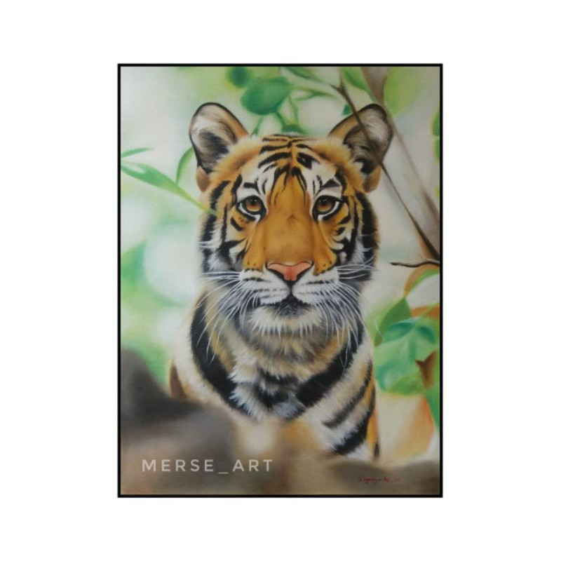 

Lukisan Harimau | Cat minyak di Kanvas marsoto | 60x80cm