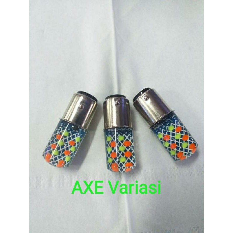Lampu REM LED jelly RGB 2 mode Running stop rem nyala terang BATIK