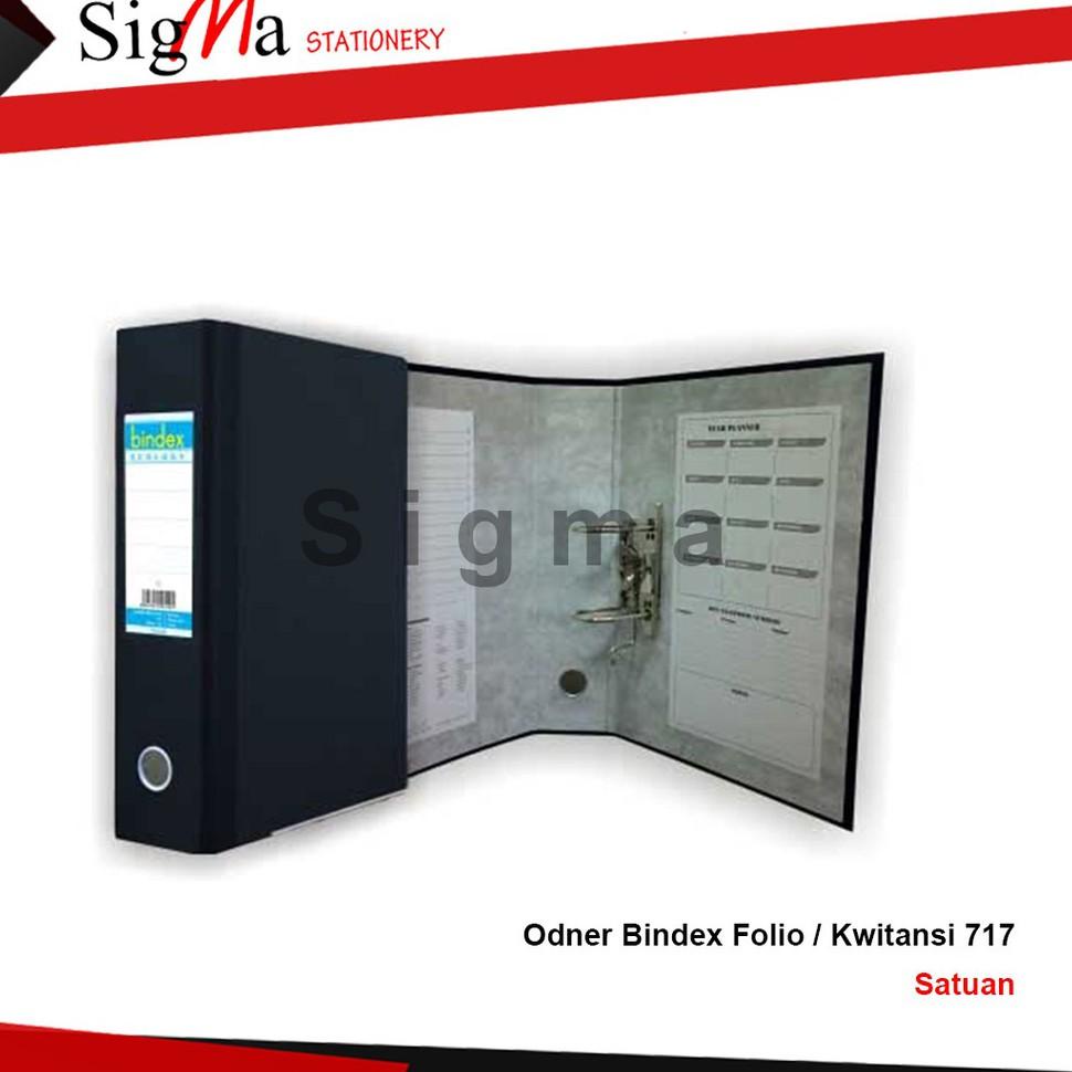 

(CO)★ Promo Ternurah ODNER BINDEX FOLIO / kwitansi 717 SATUAN odner bindex bambi bantex murah atk❝Pr