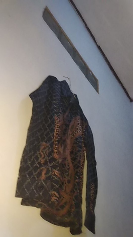 Kemeja Batik Pria Lengan Panjang Size M L Xl Xxl  Bswart Batik Hrb026 Kenongo Hem Panjang Pad