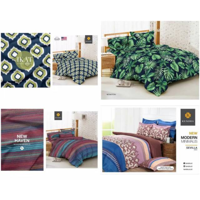 Sprei Ukuran 140x200 Merk Kendra Shopee Indonesia