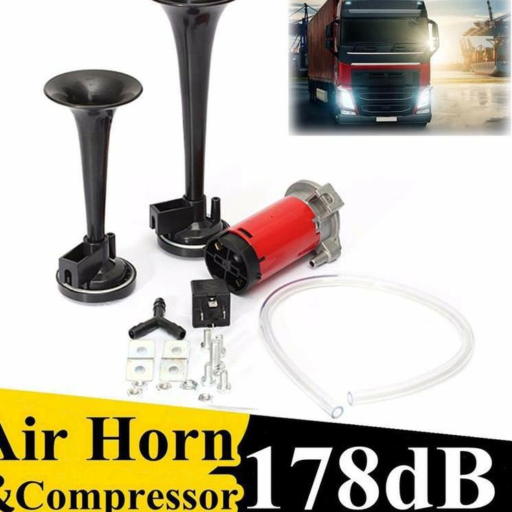 Jual Klakson + relay mobil truck bus truk Dolak Telolet /klakson