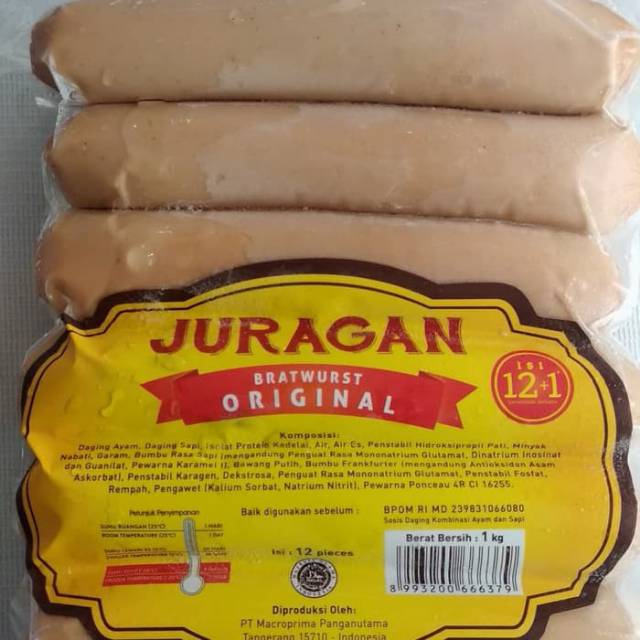 Sosis Juragan Jumbo 1kg