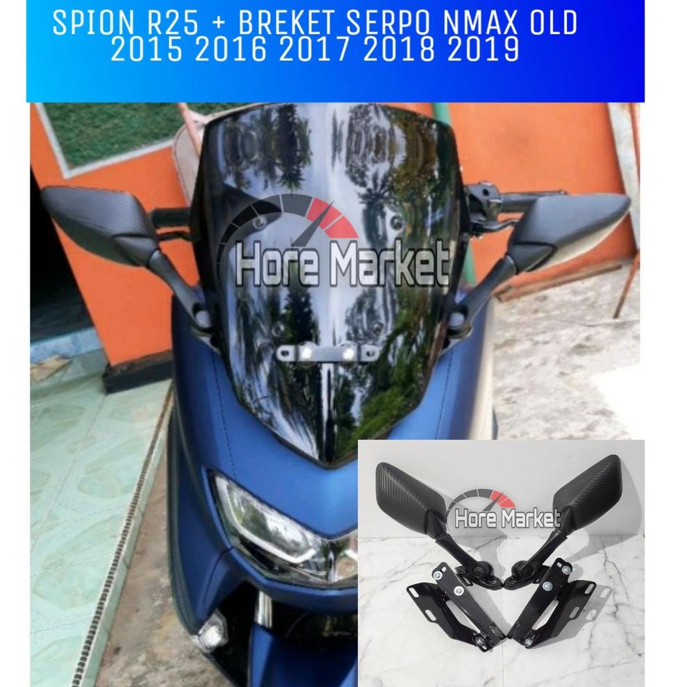 [KODE PRODUK 0ZWAZ9142] SPION NMAX BREKET SERPO MODEL R25 NMAX 2015 2016 2017 2018 2019 2020 2021 20