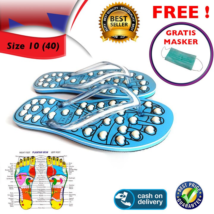  FREE MASKER Sandal  Kesehatan dan Terapi Glisten Paris 