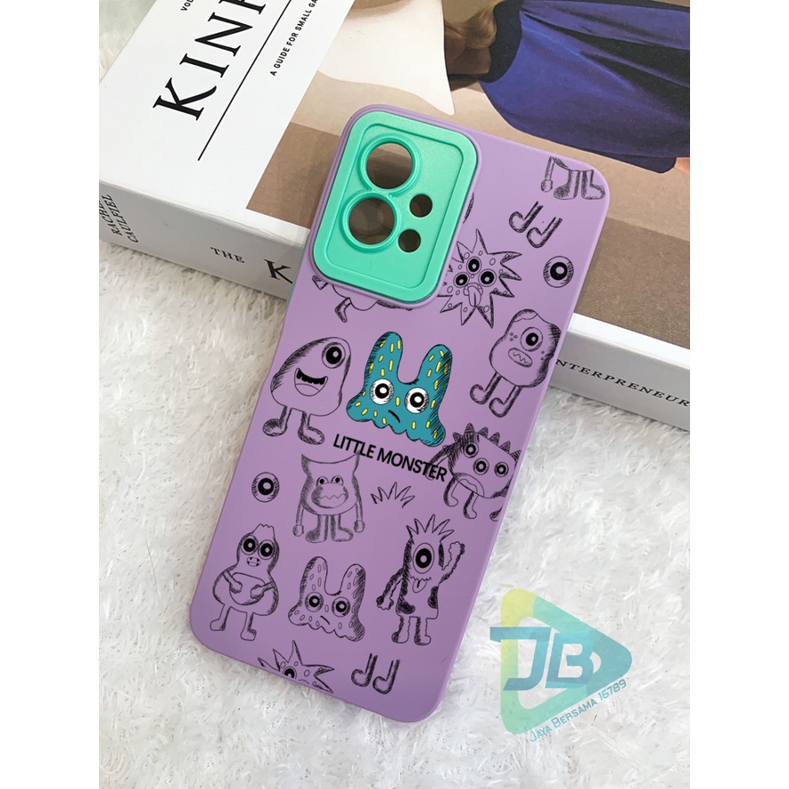 SOFTCASE NALLE SILIKON 2IN1 CAMERA PROTECTION LITTLE MONSTER OPPO VIVO SAMSUNG REALME XIAOMI IPHONE FOR ALL TYPE JB5812