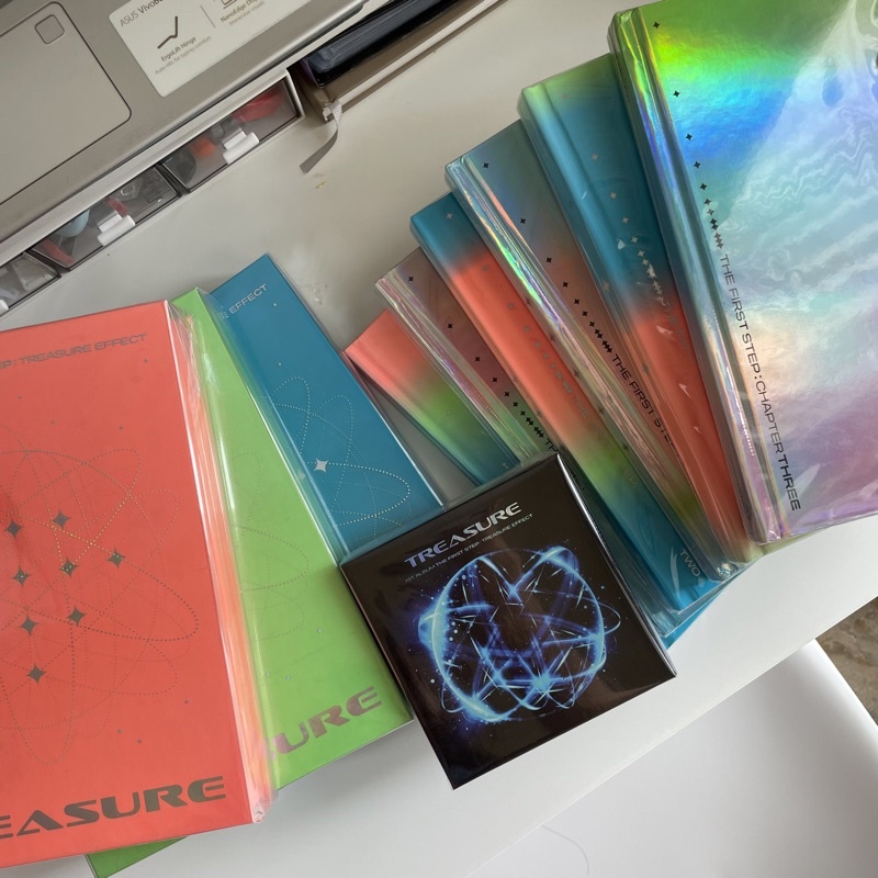 Treasure album only (chapter 1, 2, 3, treasure effect, kit)