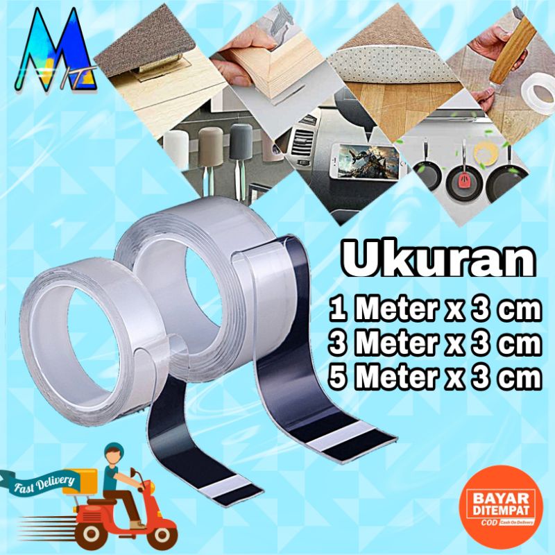 

LAKBAN DOUBLE TAPE ISOLASI BENING PELEKAT KUAT