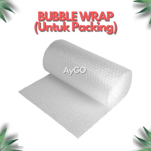 

BUBBLE WRAP TAMBAHAN UNTUK PACKING