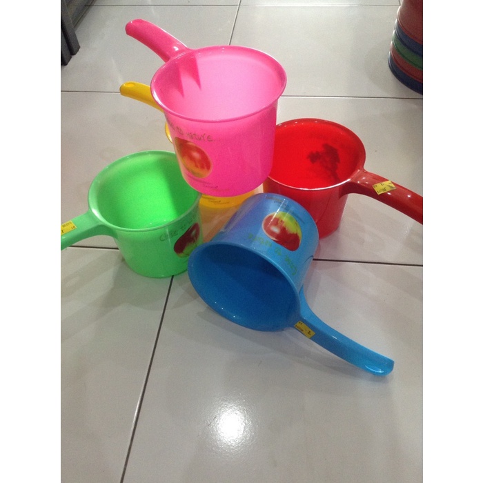 Gayung Mandi Warna DX Besar Tebal Kuat