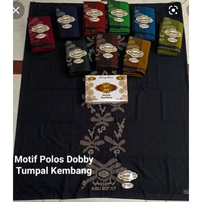 sarung abu rifat tumpal kembang polos motif seperti BHS