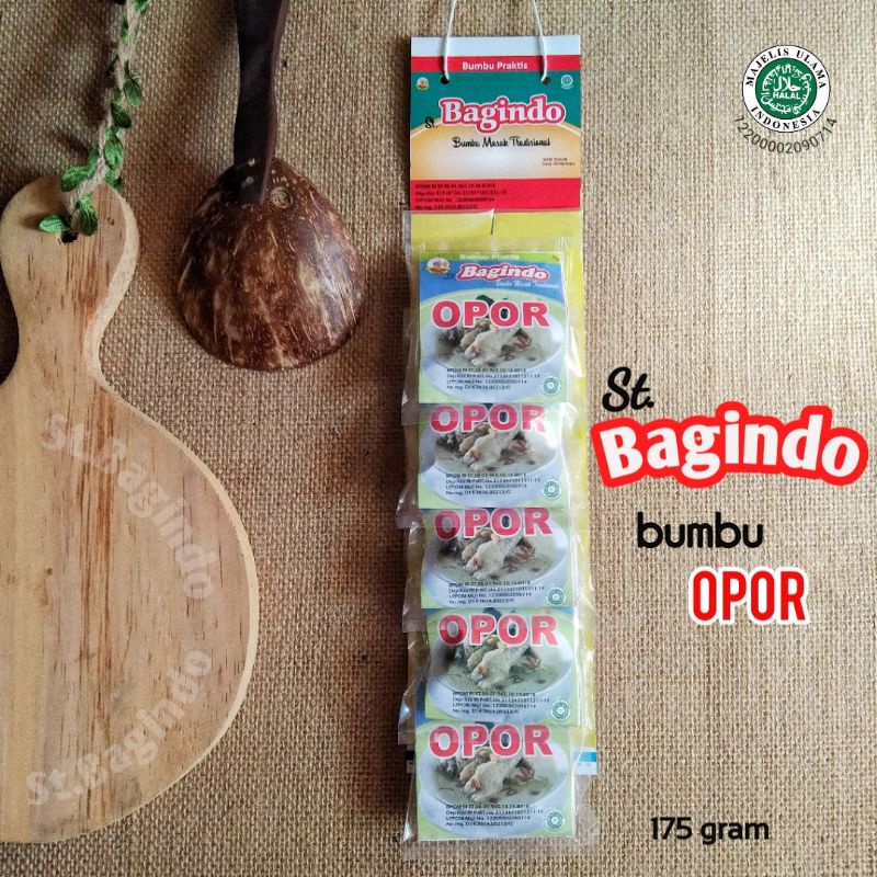 

BUMBU OPOR St.BAGINDO 175 gram