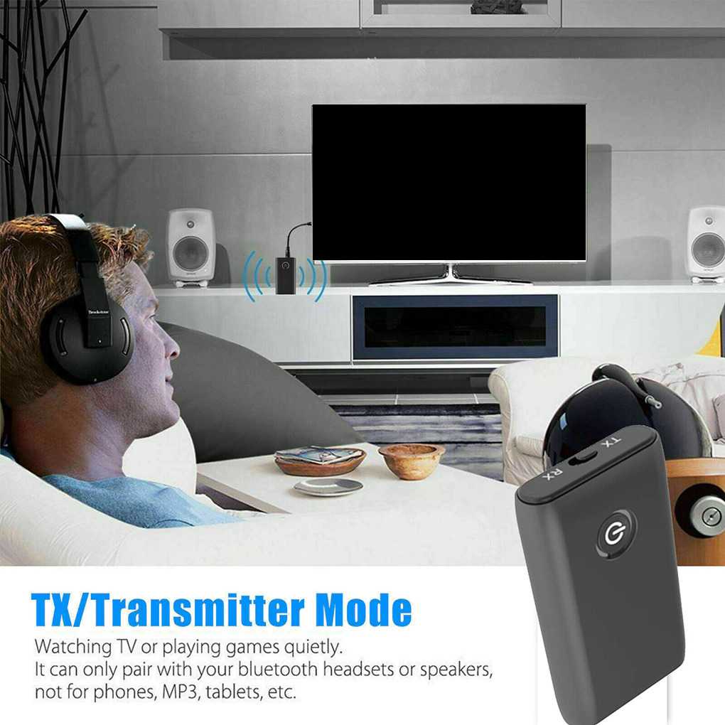 IDN TECH - GOOJODOQ Bluetooth 5.0 Transmitter Receiver Rechargeable - B10S