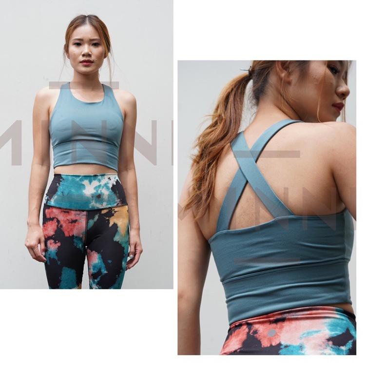 Sports bra Anko Long line & web bra / atasan olahraga wanita N6F4