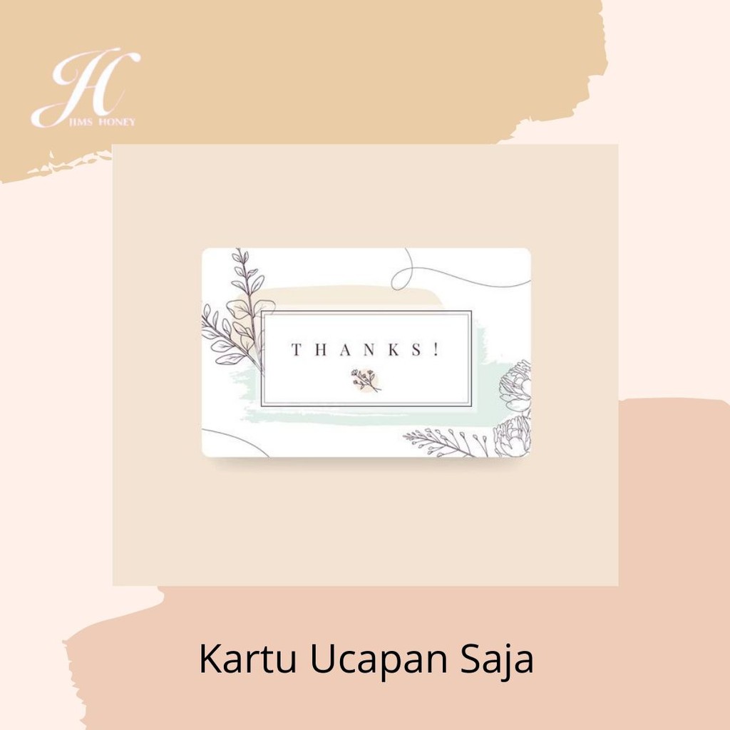 TAMBAHAN PACKING Bubble Wrap atau Kertas Kado dan Kartu Ucapan