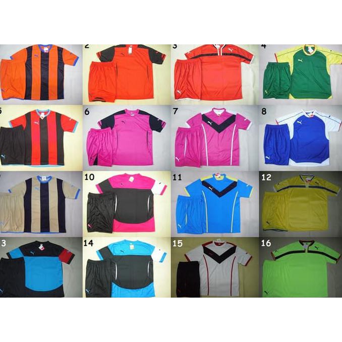 Diskon Setelan Kaos Futsal / Bola (Cocok Untuk Kaos Tim) Puma Mix Terbaru