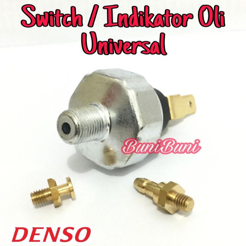 Switch Oli / Swit Indikator Oli Mesin Mobil / Oil Pressure Universal High Quality