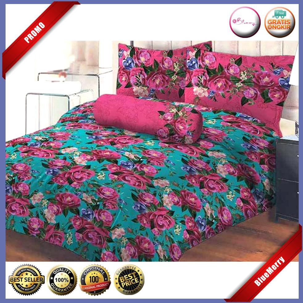 Sprei Lady Rose Femina No.2 Queen 160 Seprai Sprai Bantal Guling Kasur BMSC193