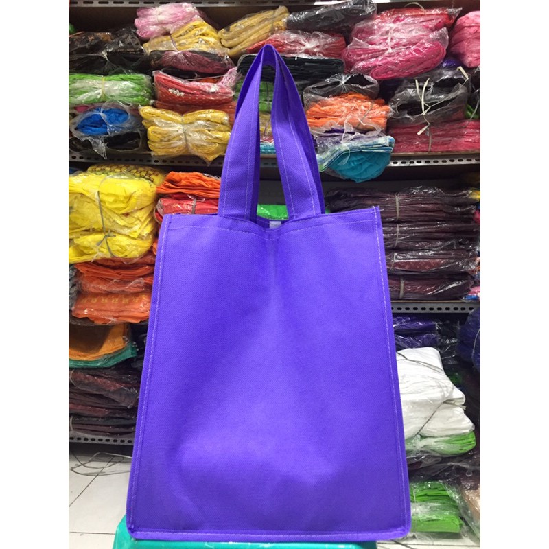 Tas hajatan spundbond polos TEBAL dan jahitan halus uk.22x22