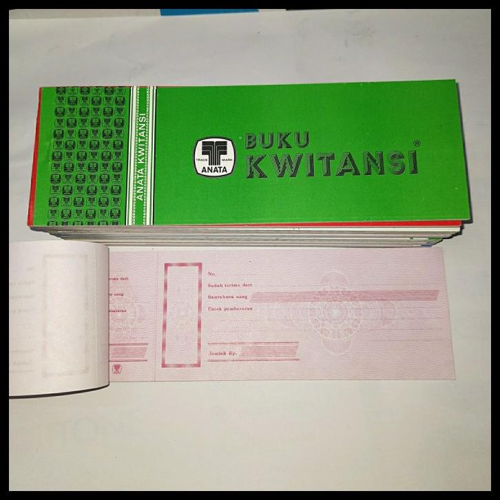 

Kwitansi Anata Tahun 1990 7,5X21Cm Kecil 32 Lembar 1 Pack Isi 20 Buku