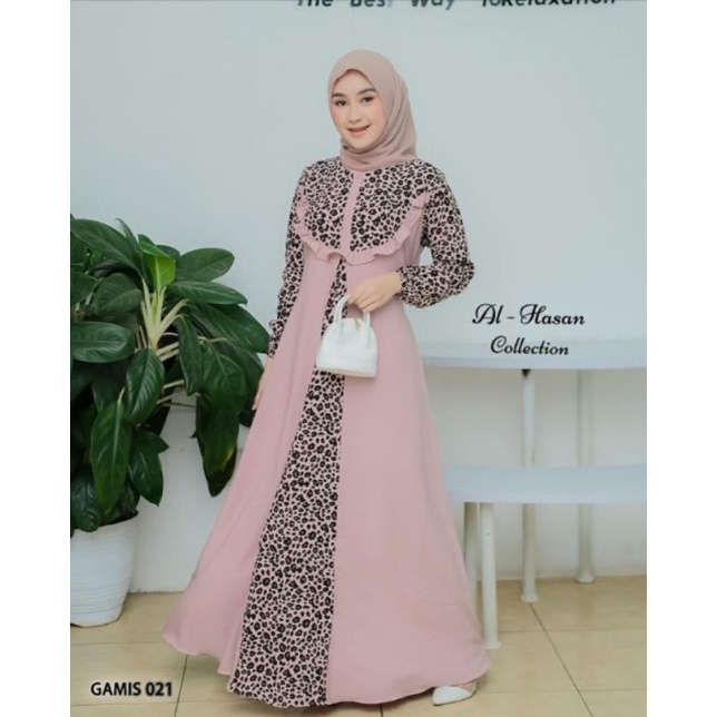 Gamis Al Hasan Collection / Gamis Wanita Dewasa / Gamis Jumbo Dewasa