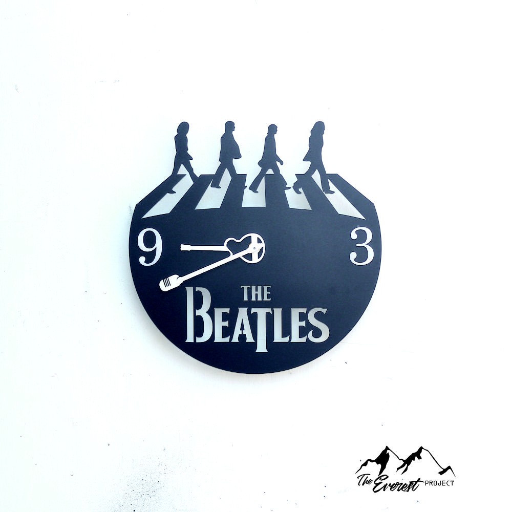 JAM DINDING THE BEATLES / JAM DINDING AKRILIK CUSTOM THE BEATLES / JAM DINDING CUSTOM MURAH