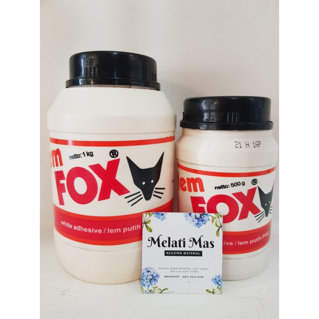 

Lem FOX Putih 500 gr