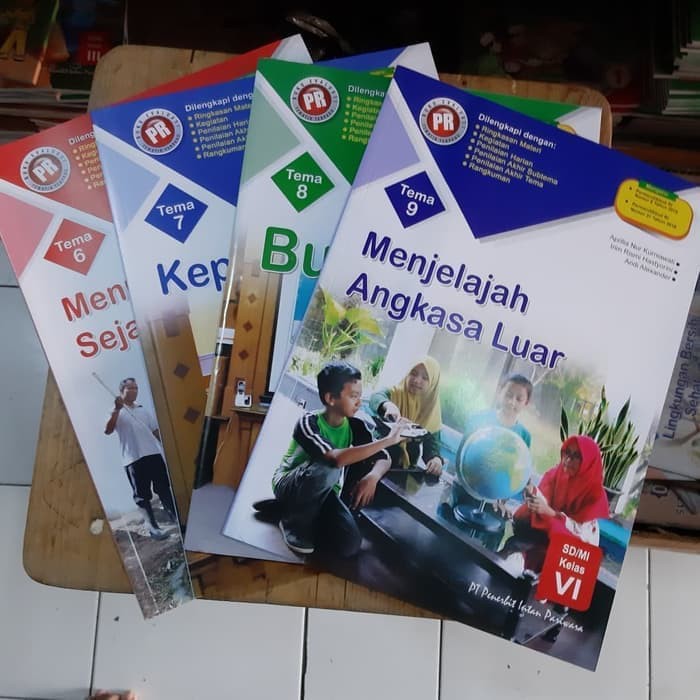 Paket Pr Tematik Kelas 6 Semester 2 Berisi4buku Intan Pariwara Revisi Shopee Indonesia