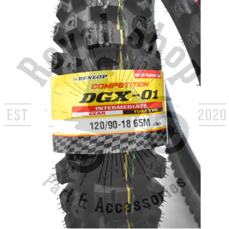 Ban Belakang Trail Dunlop DGX-01 120/90-18