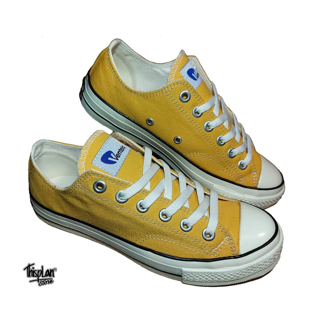 SEPATU VENTELA BTS LOW DARK YELLOW