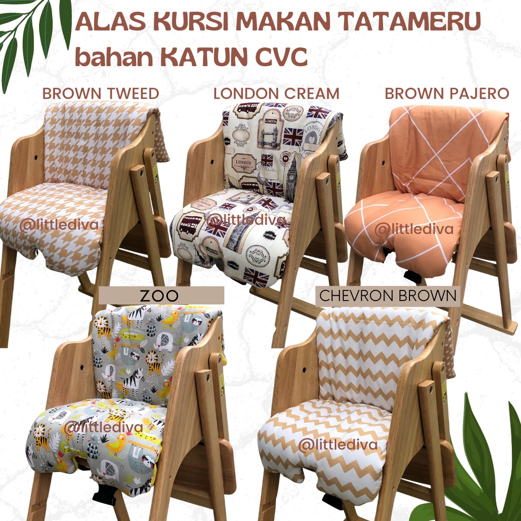 ALAS KURSI MAKAN YAMATOYA TATAMERU  1 set isi 2 Baby High Chair Yama Toya Tata Meru AKACHAN