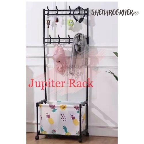 SHENAR RAK GANTUNGAN BAJU SEPATU TAS STAND HANGER TOPI JAKET / JEMURAN BAJU SUSUN / KERANJANG MAINAN ANAK /  JUPITER RACK , SHENARCORNER168