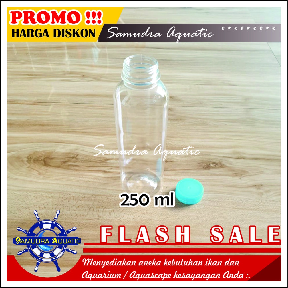 Botol Repack 125gr / 250 ml, Botol Plastik Kemasan Kosong