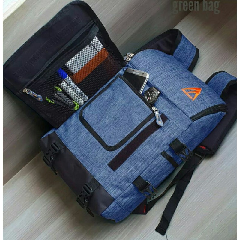 GsTas Pria ZB RDN 069 Distro Raindoz Bandung Ransel Punggung Backpack Cowok Keren Sek BRAN NB-Tp