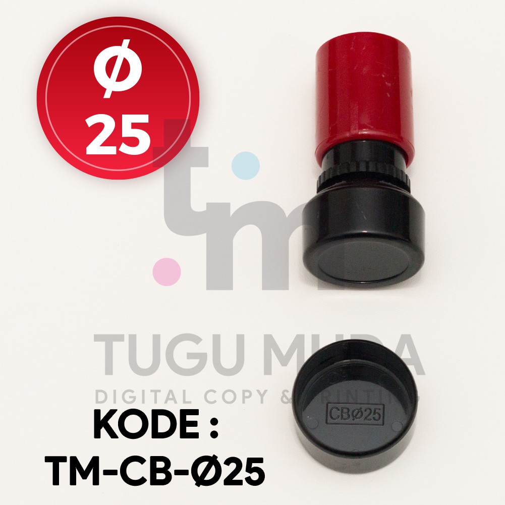 

Gagang Stempel Flash BULAT/LINGKARAN D25 (∅25mm) - TM-CB-DIAMETER 25