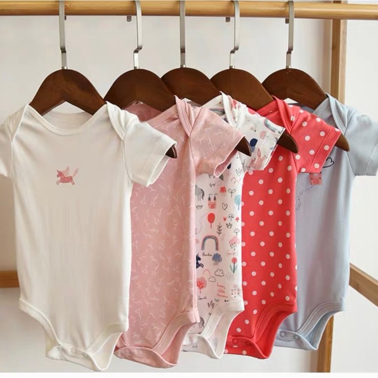 [ISI 5] 3-24 bln PAKAIAN BAYI [Kualitas Impor] BAJU ANAK JUMPER PIYAMA ROMPER UNISEX C