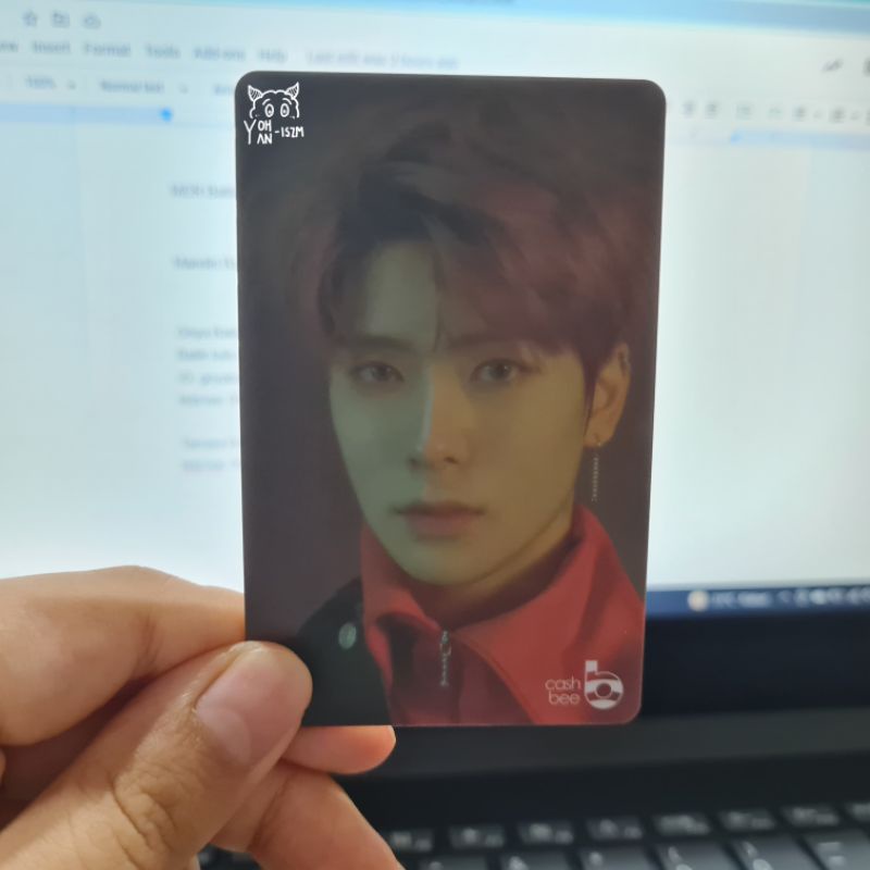 Photocard pc NCT 2018 Jaehyun Cashbee empathy