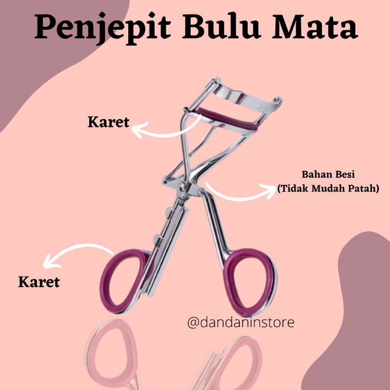 Best Produk Eyelash Curler penjepit Bulu Mata alat penjepit pelentik bulu mata Bulu Mata Palsu 3D 1 pasang cantik natural lentik medium Murah terlaris