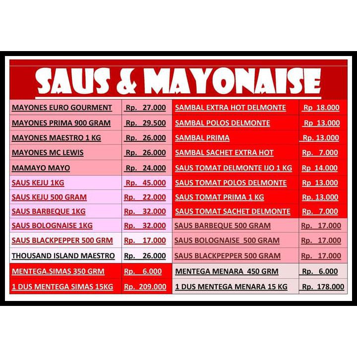 

Trendy Saos Sambal Delmonte Polos - Saus Sambal Delmonte Polos 1 Kg