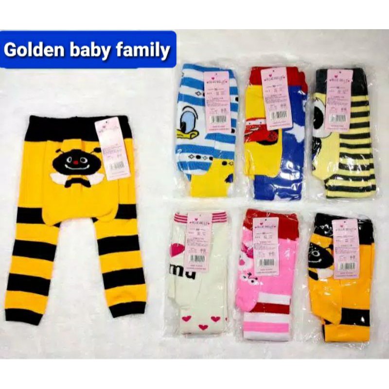 1 PCS Legging buka kaki  BUSHA/OREO  RANDOM MOTIF Boy /Girl