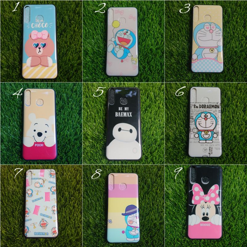 Soft Case Cover Casing Silikon Motif Karakter Kartun Infinix Hot 8 X650C X650B