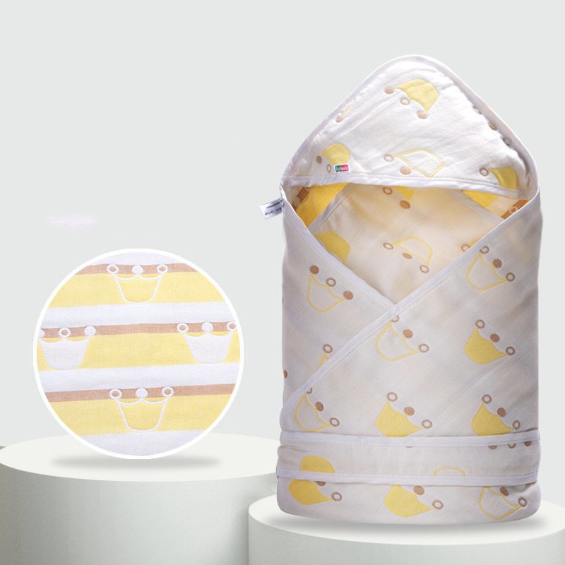 Ecobaby Baby Blanket Selimut Topi 90*90 cm