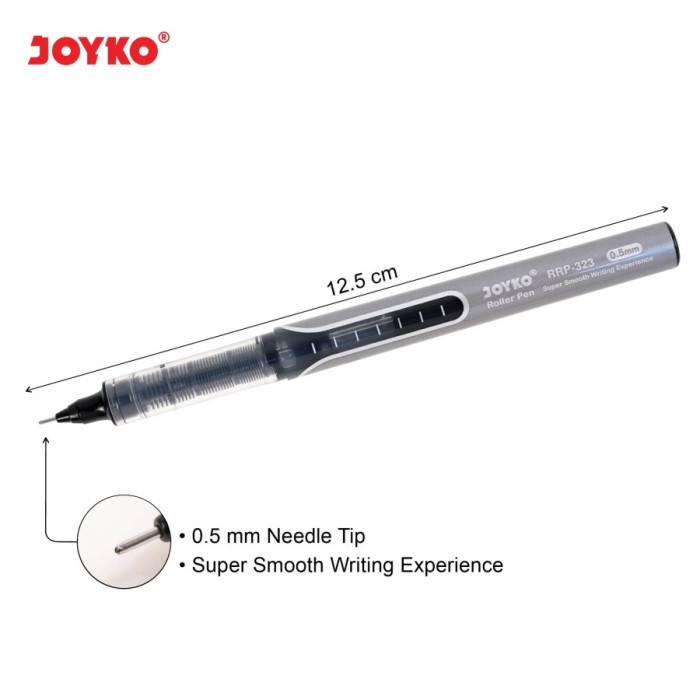 

Lucu Roller Pen Pulpen Rol Joyko Rrp-323 0.5 Mm 1 Box 12 Pcs Bergaransi