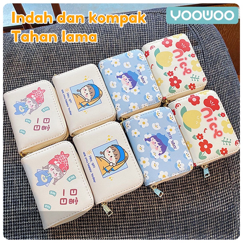 YooWoo Dompet kartu kecil/multi cardholder/dompet lucu-6
