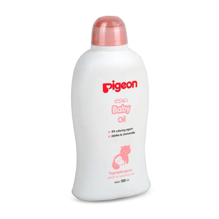 PIGEON Baby Oil With Natural &amp; Essensial Oil 100ml