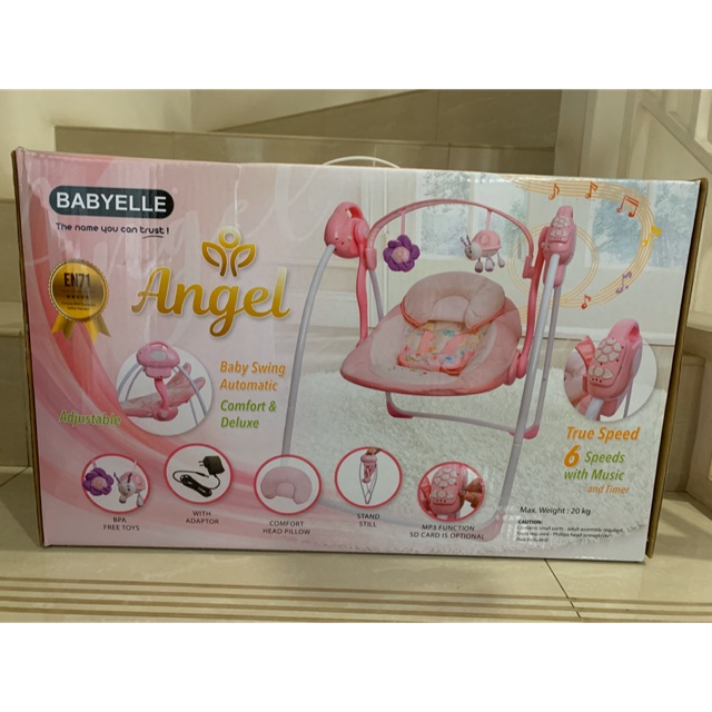 babyelle automatic baby swing