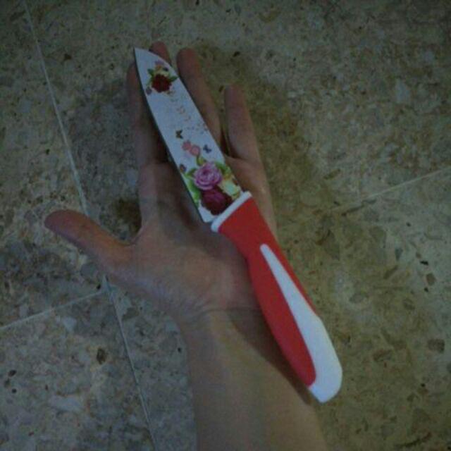 Pisau Supra Bunga Satuan Pisau Murah Supra Original Pisau Dapur Pisau Tajam - Pisau Satuan