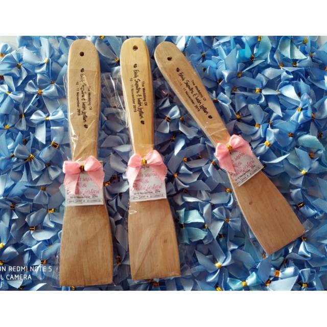 

Souvenir Solet Teflon packing pita Kartu nama