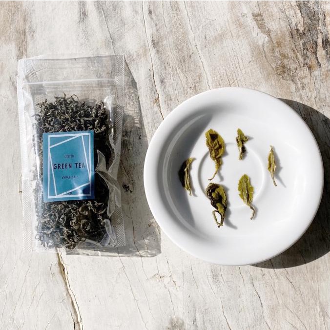 

(BISA COD) Green Tea Organic 50gr HEMAT Kode 1088
