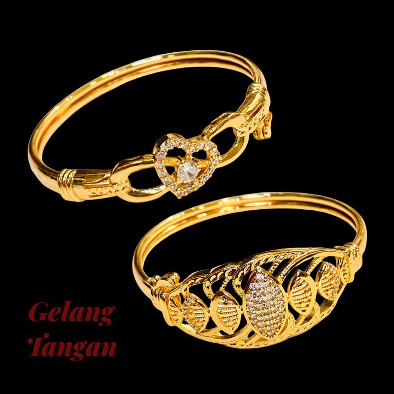 gelang wanita //gelang permata // gelang lapis emas //perhiasan //gelang